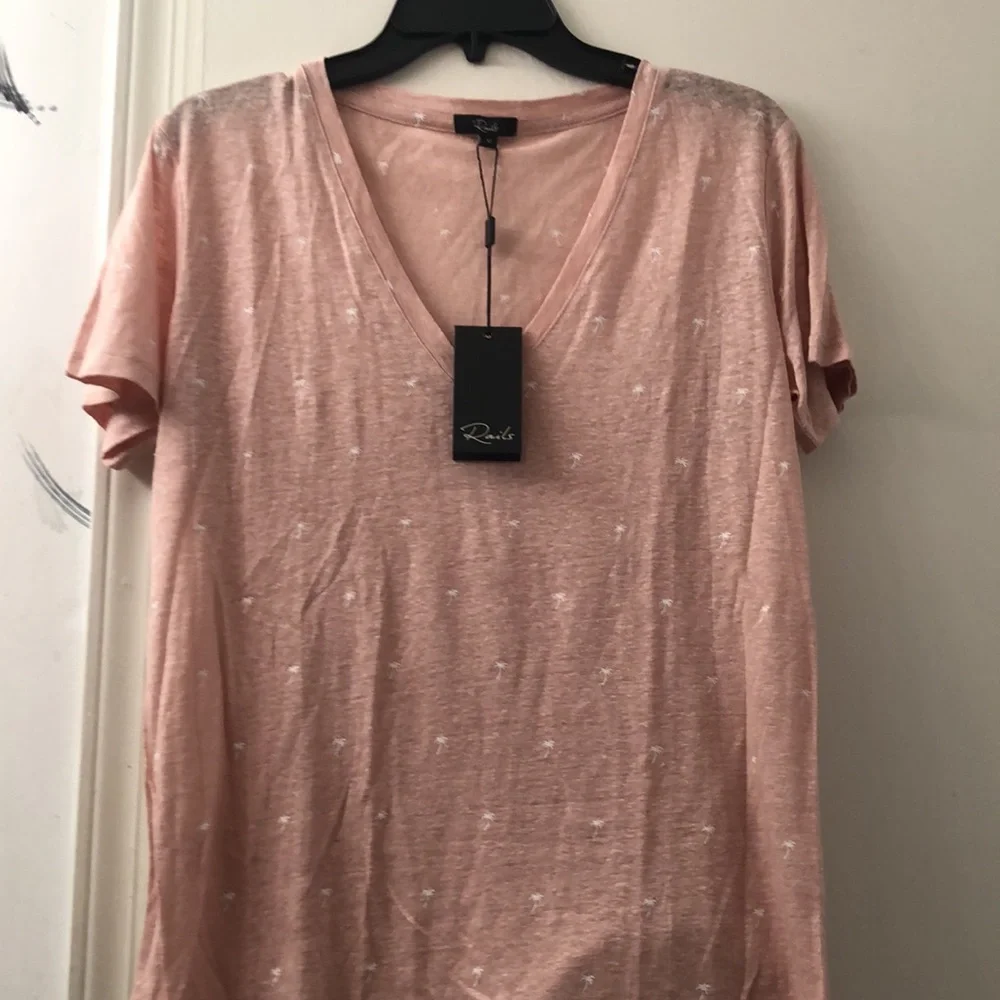 Rails Cara V-neck tee - Picture 2 of 6